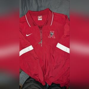 Vintage Nike Alabama quarter zip pullover.